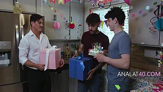 Birthday Group Bum Rush With Intense Anal And Fucking