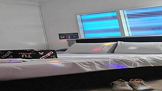 Mature latina whore bends over for deepthroat and rimjob from young amateur in homemade cheating scene