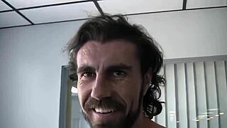 A Young 18+ Latina Fucks With A White Muscle Guy For The First Time