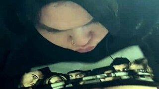 Tits Out Pov Blowjob With Brunette Amateur Deepthroat And Cumshot