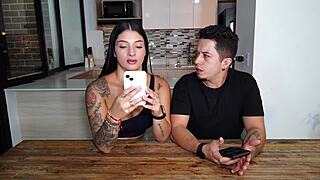 Bring friends home, promise not to fuck unless alone