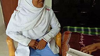 Bangladeshi student18 passionately roleplays with teacher in bedroom group