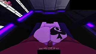 Viper intensely fucks emo chick and drains her dry