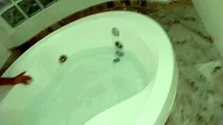 Boldly Fucking Naughty Colleague's Wife In Motel Jacuzzi