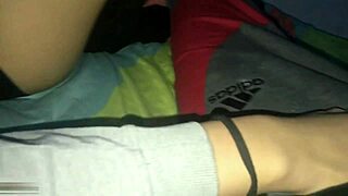 hard sex with horny latina amateur at home