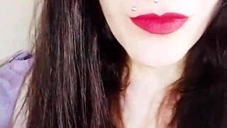 What's Behind The Scenes With This Hot Brunette?