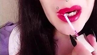 What's Behind The Scenes With This Hot Brunette?