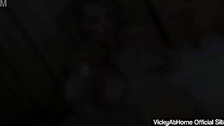 Mature Rubs Hairy Pussy