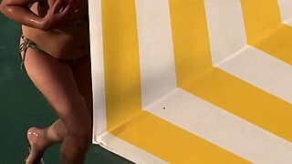 on the beach i fuck for the first time with my stepbrother full of cumshots in my pussy