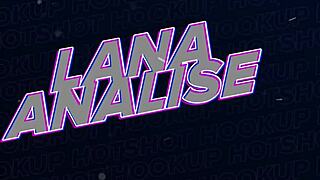 Petite Lana Analise begs for action