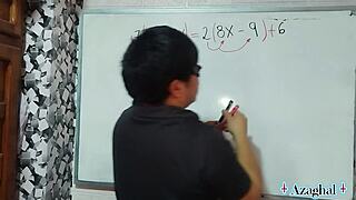 Student Solves Anal Equation With Teacher In 3D!