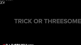 Trick or Threesome Featuring Jade Kimiko, Kylie Shay, and Jay Rock from TeamSkeet