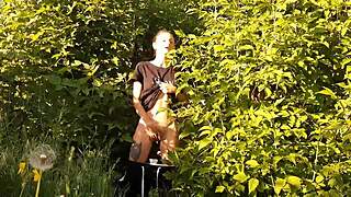 Risky Public Masturbation in Nature Leads to Orgasm