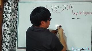 Student Solves Anal Equation With Teacher In 3D!