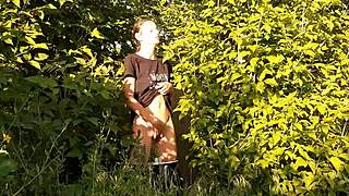 Risky Public Masturbation in Nature Leads to Orgasm