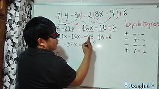 Student Solves Anal Equation With Teacher In 3D!