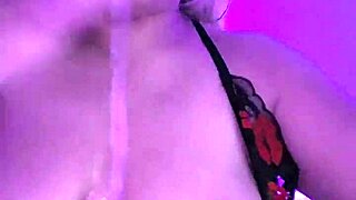 Ebony Amateur Deepthroats Large Dildo in Homemade Compilation