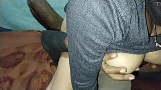 desi indian couple enjoys 69 position at ranch