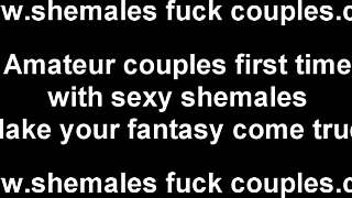 Come Taste My Dark Skinned Shemale Cock