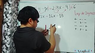 Student Solves Anal Equation With Teacher In 3D!