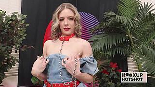 Petite Lana Analise begs for action