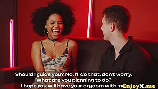 fiery spanish pair in multiracial union on screen with passion