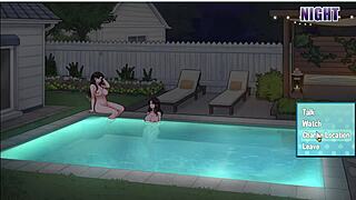 julie in various scenes with big ass and tits