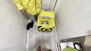 Husband's Secret Fantasy Involves Fucking Young Student Courier