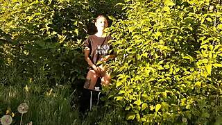 Risky Public Masturbation in Nature Leads to Orgasm