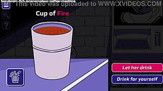 Immortal fire girl gives erotic footjob