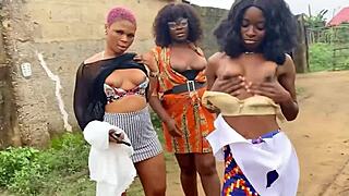 I love watching real amateur black lesbians play with toys and rub their wet pussies