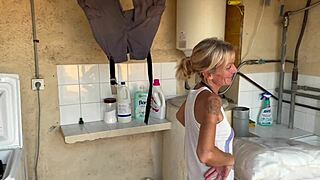 accidental sex in washing machine gives neighbor quick orgasms