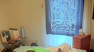 Passionate ebony neighbor visits for intense homemade fucking session