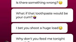 fantasy girl teases you uncomfortably