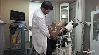 gynecologyst destroys the ass of this little 18+ slut squirt anal creampie - sara retali & nick moreno