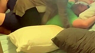 Passionate ebony neighbor visits for intense homemade fucking session