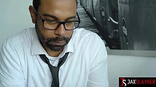 Stunning babe Bambi Silk demands intense interracial hardcore fucking