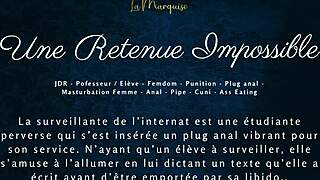Une Retenue Impossible - French Audio Porn Femdom Anal