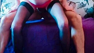 Home sex session with amateur casting couple