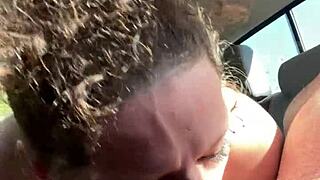 Busty Petite 18+ Hooker Gets Fucked In Public & Begs For Facial