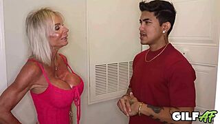 Mature Blonde Feels Intense Pleasure From Big Cock