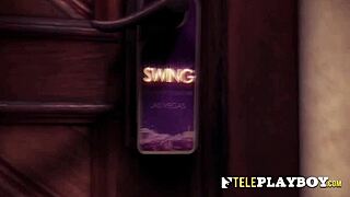 i give petite brunette swinger booty massage