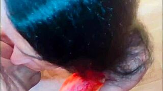 Home sex session with amateur casting couple