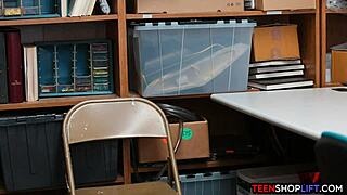 i'm the teen shoplifter wanting to get caugh by the security guard