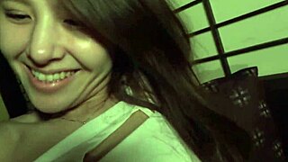 Japanese milf has outdoor sex with huge tits