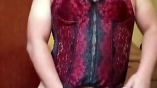 Shirley Bailando Sexy En Corset Rojinegro