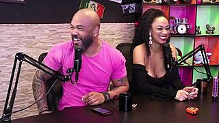 he got financially robbed and talked about having a big dick with the black top delight in sheer red