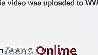 student plays with her ass & fucks herself