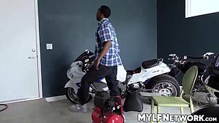 Alex repays neighbor by letting him pulverize her wet cunt