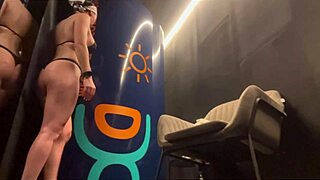 i get spied on with big tits and big nipples